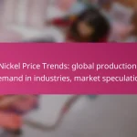 Nickel Price Trends: global production, demand in industries, market speculation